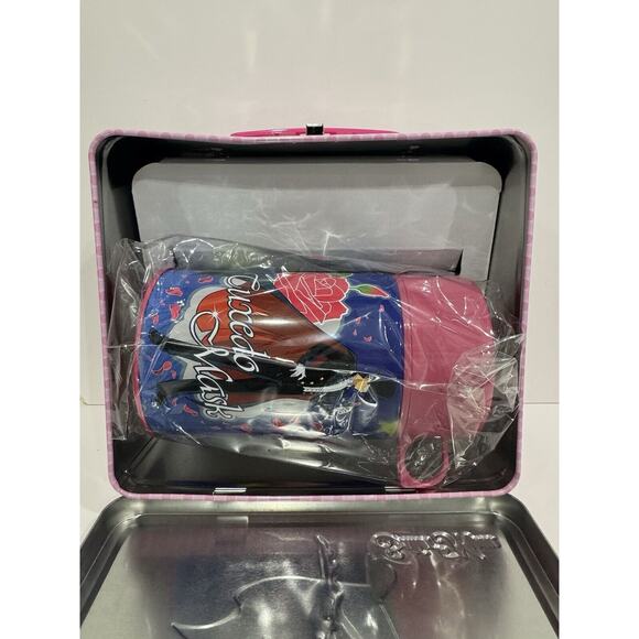 Sailor Moon Tuxedo Mask Tin PX Lunchbox New - RARE - Picture 2 of 3